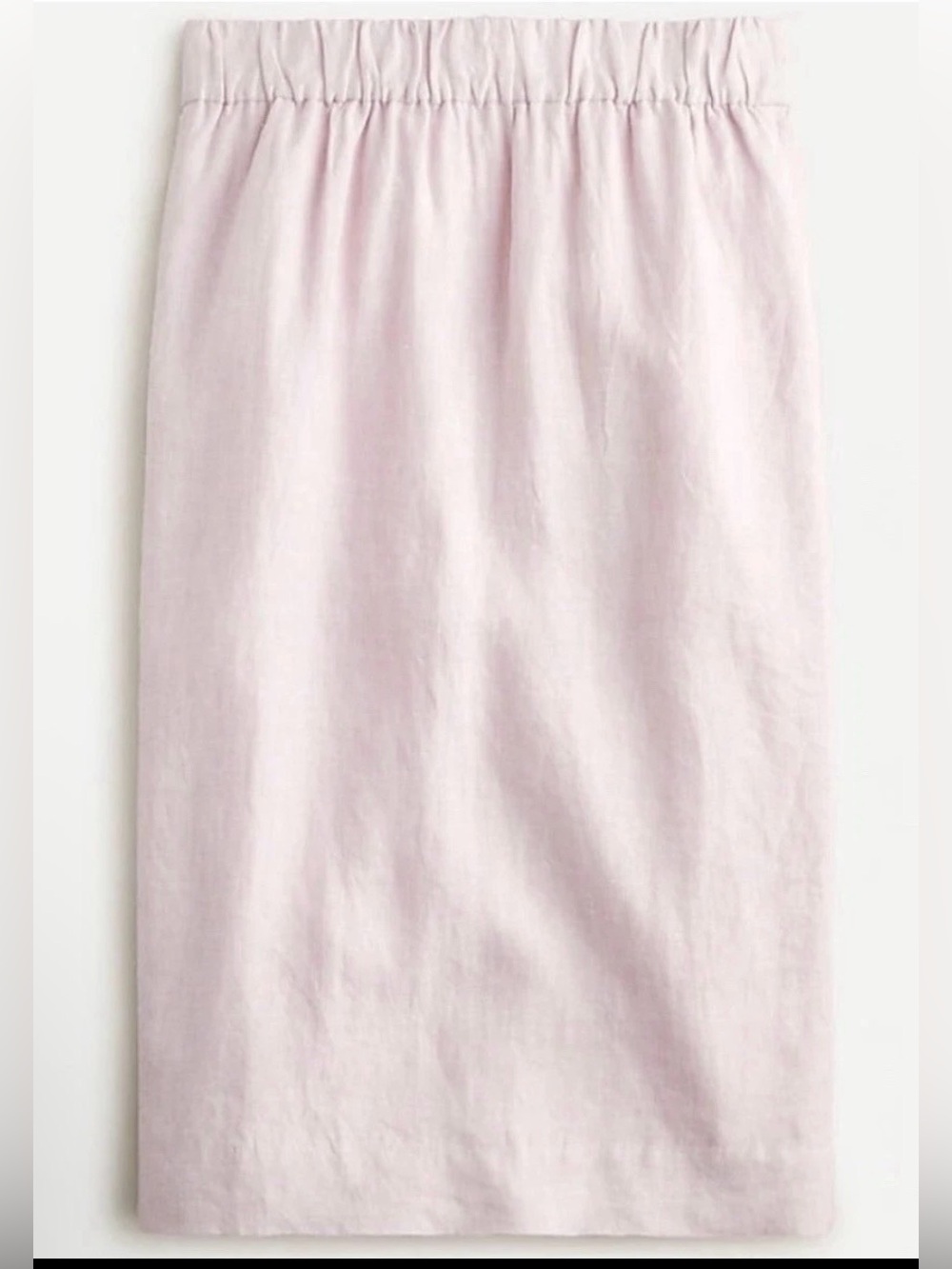 J. Crew  Pull-On Lined  Linen Skirt AY648 ORCHID Sz XS NWT